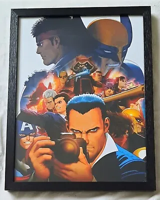 Ultimate Marvel Vs Capcom 3 Artwork Games Room Man Cave Print Picture • £19.99