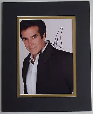 £19.99 • Buy David Copperfield Signed Autograph 10x8 Photo Display TV Magician AFTAL & COA