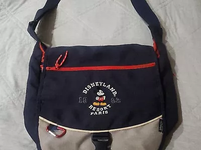 Disneyland Mickey Mouse Disney Resort Paris Shoulder Bag Carry On Tote Bag Purse • $29