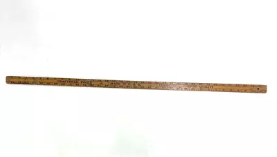 Vintage Wood Yard Stick-Craftsman Tools Advertising • $17.99