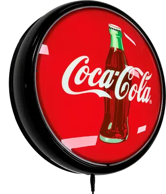 Coca Cola Coke Bottle LED Bar Lighting Wall Sign Light Button Black Easter Gifts • $171.96