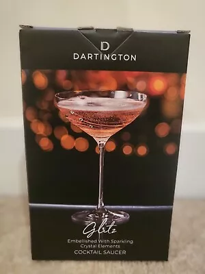 Dartington Glitz Cocktail Saucer - Brand New & Boxed • £19.99