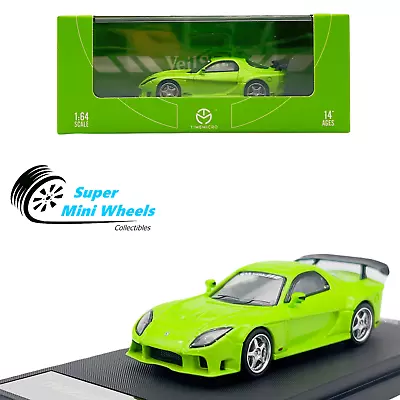 Time Micro 1:64 Mazda RX-7 VeilSide Green - Diecast Model • $19.99