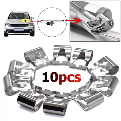 10 X Car Windshield Wiper Arm Linkage Motor Rods Repair Clip Kit Unit Part • $8.36