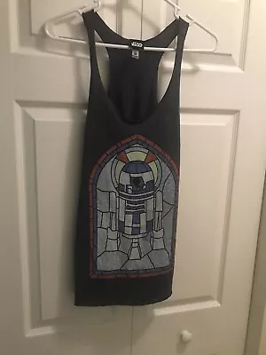 Women’s Star Wars Tank Medium Mosaic R2D2 • $25