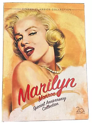 Marilyn Monroe Anniversary Collection (DVD 6-Disc Set) • $25