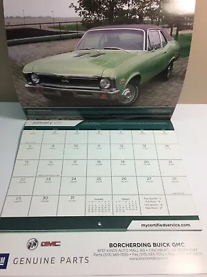 Gm Muscle Car Calendar 2017 • $9.25