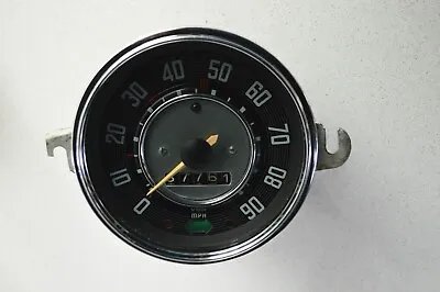 1960's VW BEETLE BUG VDO 90 MPH SPEEDOMETER AIR COOLED RESTORED • $174