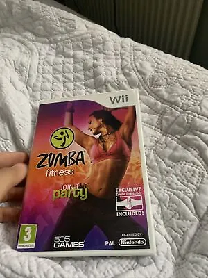 £3 • Buy Zumba Fitness With Wii Remote Belt (Nintendo Wii, 2010)