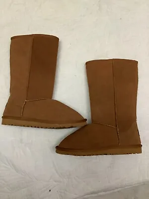 UGG Womens Classic Tall Suede Boots Chestnut 5815 Winter Us Size 8 New NO BOX • $139