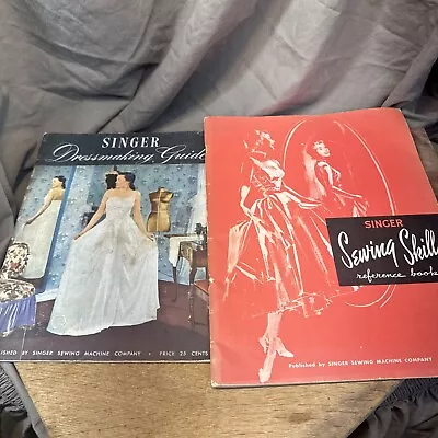 Vintage Singer Sewing Books • $3.99