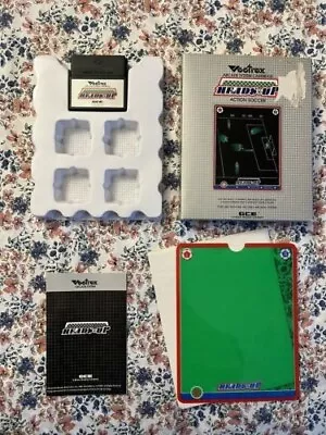 Heads Up GCE Vectrex 1983 CIB Complete W Manual/Overlay/Sleeve Great Condition! • $60