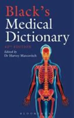 Black's Medical Dictionary Hardcover Harvey Marcovitch • £8.25