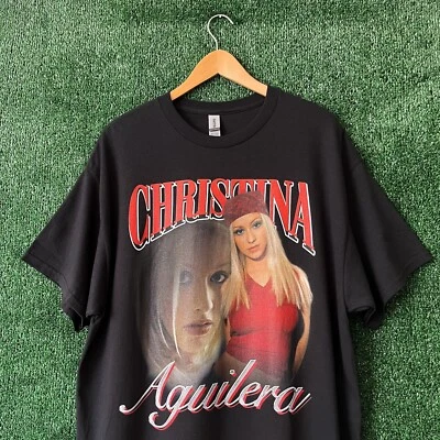 $28 • Buy Vintage Style Christina Aguilera Graphic Tee Size 2XL
