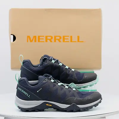 Merrell Siren 3 GTX Womens TWO DIFFERENT SIZED TRAINERS R-UK 5 L-UK 4 RRP £145 • £34.84