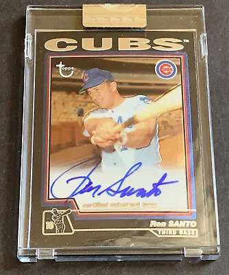 $59.99 • Buy 2004 Topps Chrome Retired Signature Edition Ron Santo Mint Auto Cubs Hof Sealed