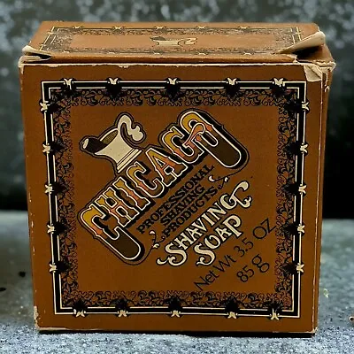 New NOS Vintage 1978 Chicago Shaving Soap 3.5 Oz Minnetonka Inc. Minnesota • $20