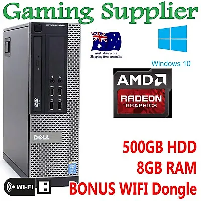 $189.55 • Buy Dell Optiplex 9020 SFF Desktop PC Intel I5 4590 8GB RAM AMD Graphics Win 10 Pro
