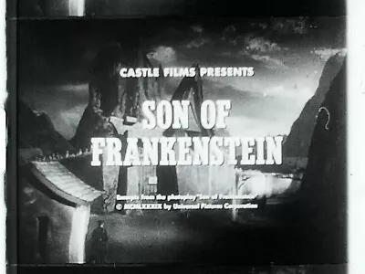 Universal Eight - Son Of Frankenstein - Super 8mm B&W Silent 200' #2015 • $35.99