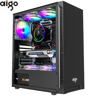 $89.99 • Buy Computer Case Aigo Brand  A15 Model Case For Computer Desktop Gaming Case 