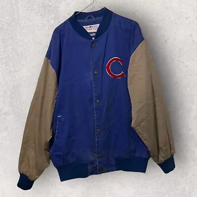 Vintage Chicago Cubs By Starter Jacket Size XL • $96