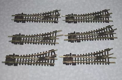 6 N Scale PECO ST-5 Code 80 Turnouts - Left Hand 9 Inch - Used • $14.99