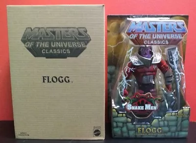 Masters Of The Universe Classics Flogg MATTEL FACTORY ERROR Variant  Snake Men  • $35