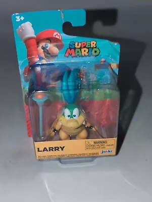 Nintendo Super Mario Larry Koopa 2.5  Figure Jakks Pacific 2022 Retail Package • $5.99