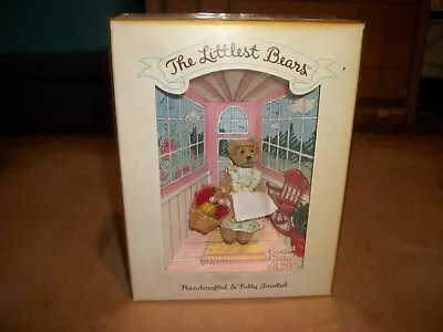 1994 Vintage The Littlest Bears #7004 GRANDMOTHER Gund Mini Teddy Bear Handmade • $13.50