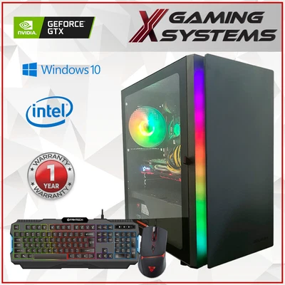 $649.99 • Buy Intel I5 Quad Core | Nvidia | SSD | Gaming PC Office Desktop Computer