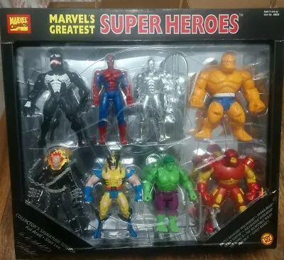 Toy Biz Marvel's Greatest Superheroes 1995 Signature Editionstan Lee Avi Arad • $99.99