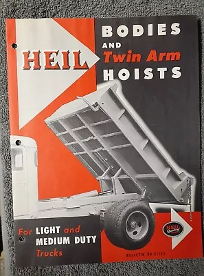 Heil Bodies And Twin Arm Hoists For Light And Medium Duty Trucks Brochure  • $13