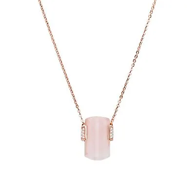 MICHAEL KORS Womens Necklace MKC1148AB791 925% Silver Gold Rose • £99.53