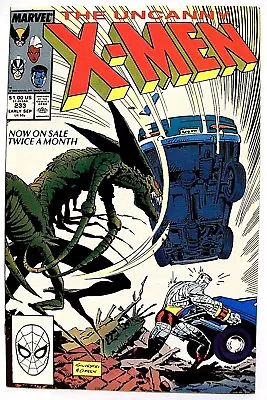 The Uncanny  X-MEN  Issue # 233 (Sept 1988) (Marvel Comics) MARK SILVESTRI Art • $2.50