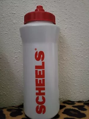 Scheels Mueller Sport Youth Water White & Red Bottle No Spill 32oz  BPA FREE  • $15