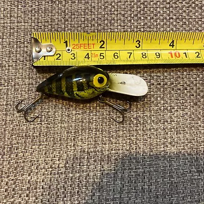 Vintage Storm Pre Rapala Wiggle Wart Crankbait Fishing Lure • $45.71