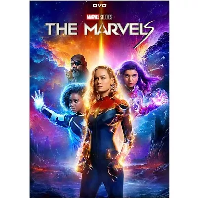 The Marvels /2023 Movie DVD With Slipcover Artwork Free Shipping Region Free‼️ • $11.95