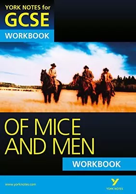 Of Mice And Men: York Notes For GCSE Workbook By Mike Gould • £3.07