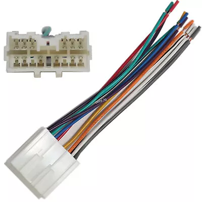 Aftermarket Car Radio Wiring Harness Connector For Mitsubishi Outlander 2002-07 • $8.99