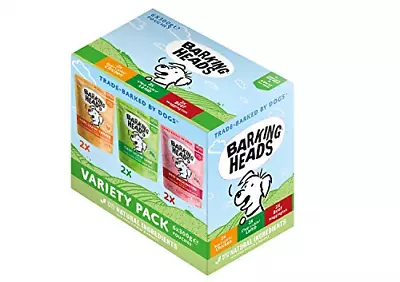 £14.52 • Buy Barking Heads Adult Dog Food Wet Pouches Variety Pack Natural And Grain-Free No