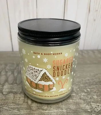 Bath & Body Works Sugared Snickerdoodle 7 Oz Single Wick Candle • $14.99