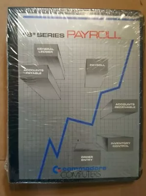 $99.99 • Buy ULTRA RARE NOS Commodore B-Series PAYROLL Software -SEALED