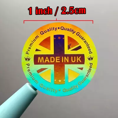 Hologram Sticker Warranty Void Label Security Seal  Made In UK  Tamper Proof • £2.99