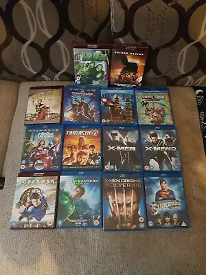 £8 • Buy Blue-Ray Disc Movie's 13 Bundle/Joblot Marvel/Dc DVD's
