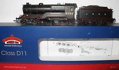 Bachmann OO 31-137 LNER Lined Black Class D11/2 6385 Luckie Mucklebackit 21 DCCR • £119.75