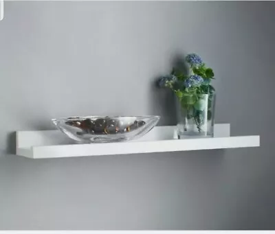 £11.99 • Buy  LOKKEN Small Picture Ledge Shelf Storage Floating Wall Shelf Wall Mounted 48cm