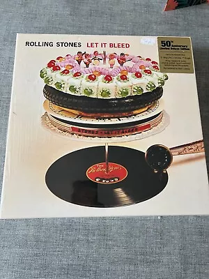 THE ROLLING STONES - LET IT BLEED - 50th Anniversary Deluxe Box Set - New-sealed • $224.36