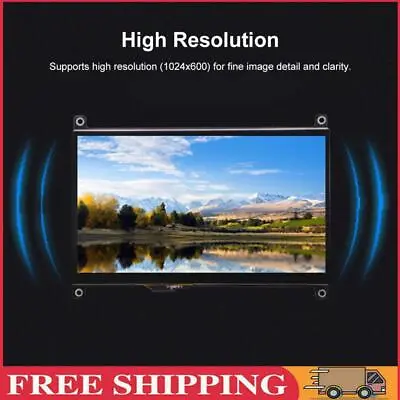 7 Inch IPS Touch Screen LCD Display HDMI-Compatible Capacitive For Raspberry Pi • £41.87