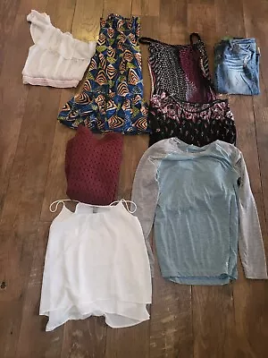 Lot Of Womens JUNIORS CLOTHES SMALL ( H&M Refuge Candies Modi Almost Famous  • $4
