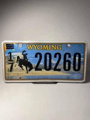 $5.99 • Buy Wyoming License Plate - Random Numbers